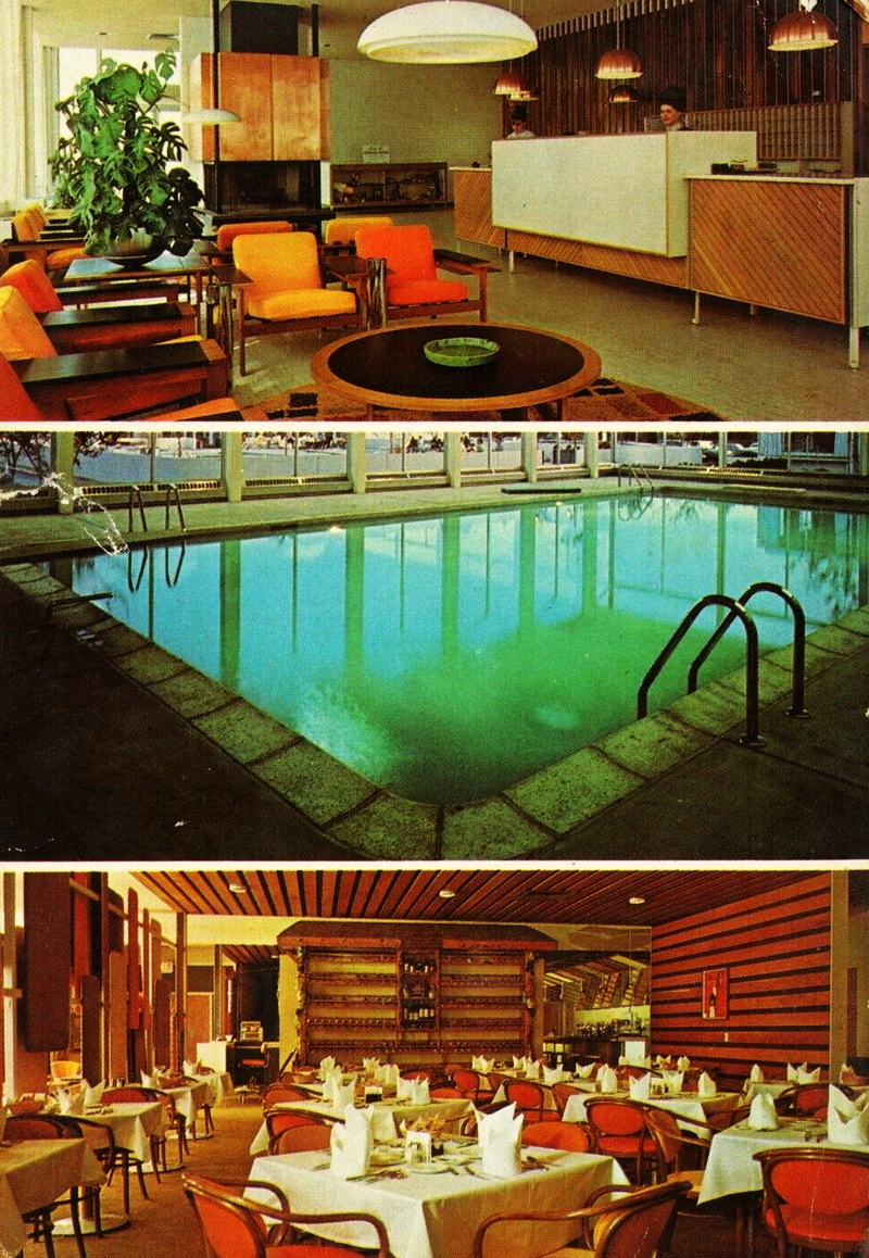 Port Huron Motor Inn (Comfort Inn) - Vintage Postcard (newer photo)